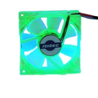 Antec 80mm Green UV Fan (761345-77073-6)